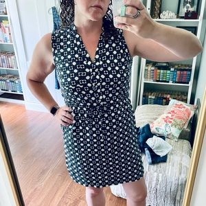 Loft | Women’s Shirt Dress Geometric Print Size M